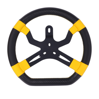 Volante 340 4R evo carbon giallo
