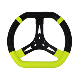 Volante 320 3R evo carbon giallo Hi Grip