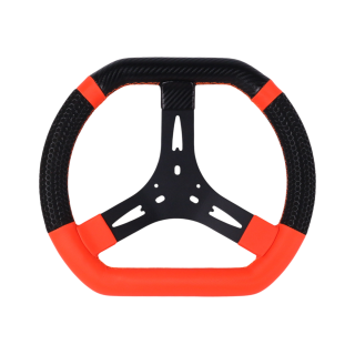 Volante 320 3R evo carbon rosso crg  Hi Grip