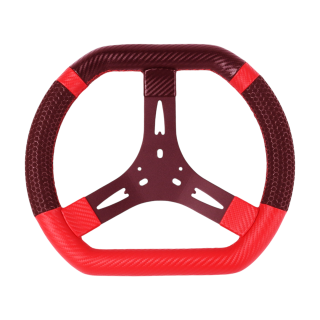 Volante 320 3R evo carbon rosso Hi Grip