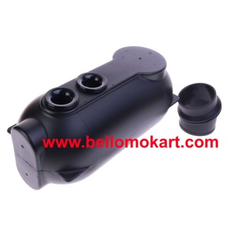 silenziatore aspirazione lamellare freeline 100 AL 22 PS