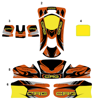 Kit adesivi CRG mini MK20-27 completo