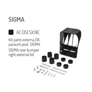 Sigma spoiler Cik-Fia GR. 1-2  OK/KZ parte esterna SX