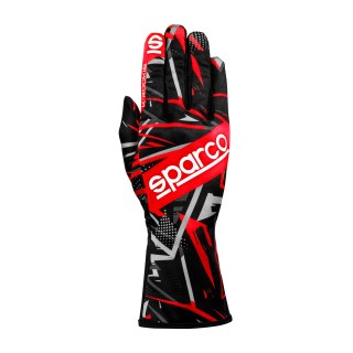 Guanti SPARCO K-ROOKIE nero/rosso