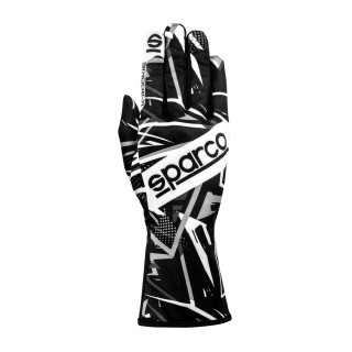 Guanti SPARCO K-ROOKIE nero/bianco