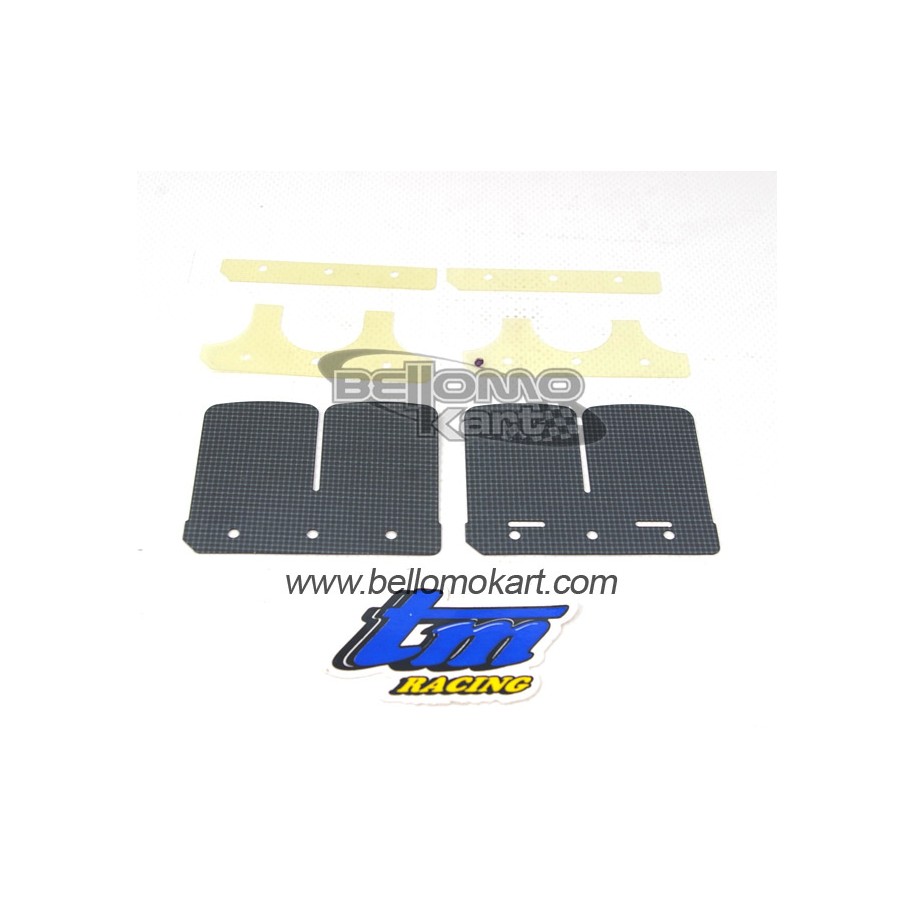 Kit lamelle carbonio  tm originali racing