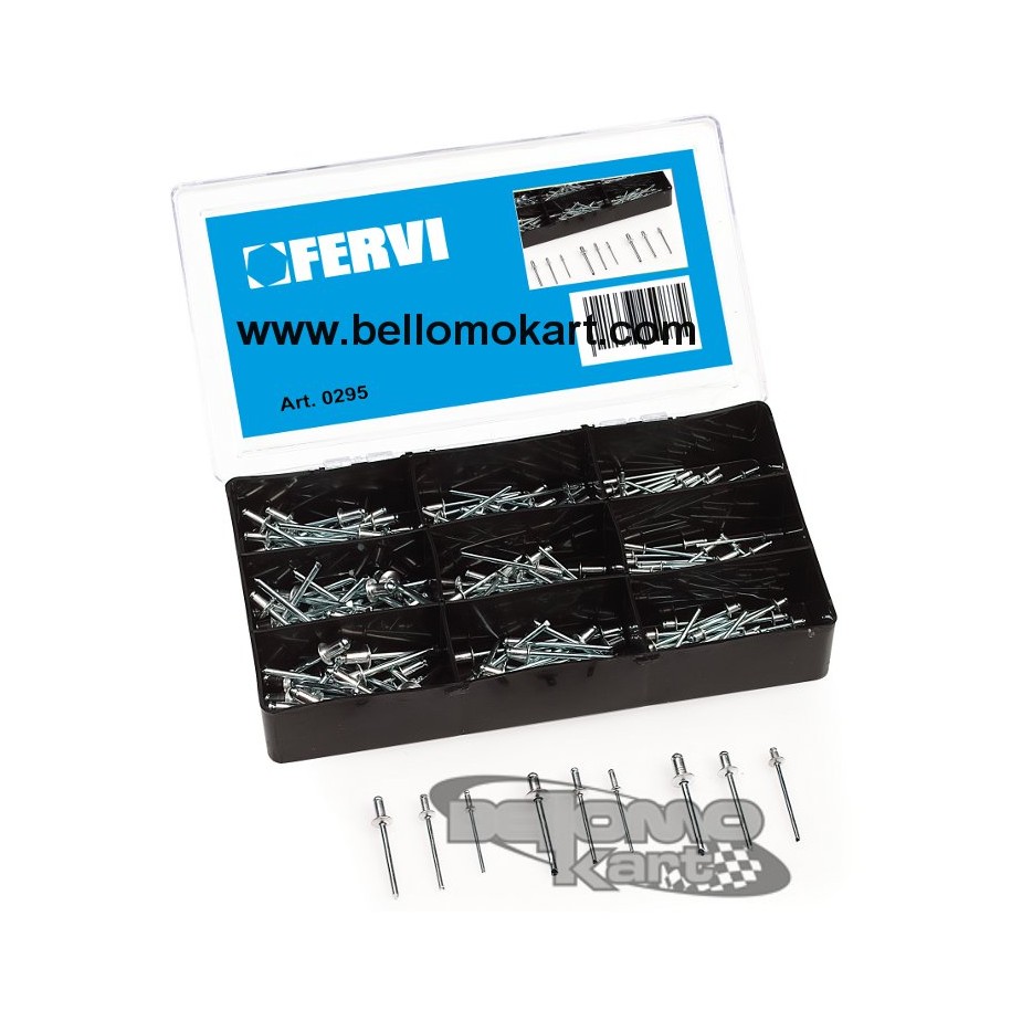 Assortimento rivetti con valigetta