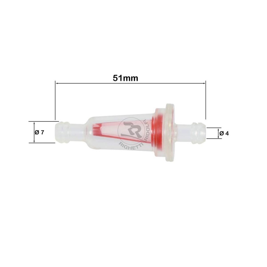filtro benzina a rete piccolo