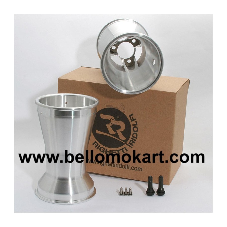 Set 2 cerchi alluminio 160 mm