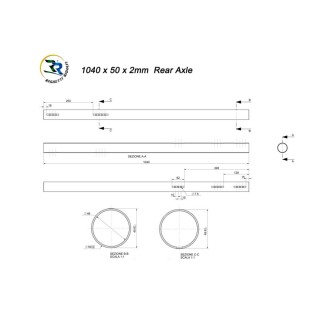 assale speciale 50 x 1040 mm High Quality