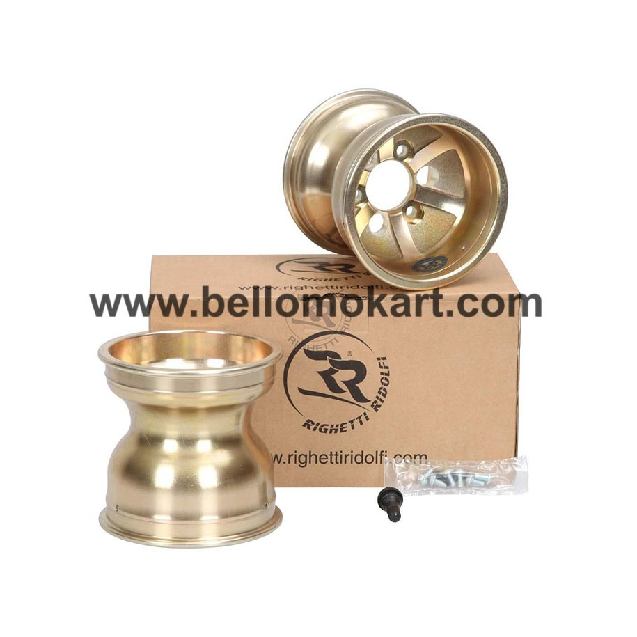 Set 2 cerchi alluminio 160 mm