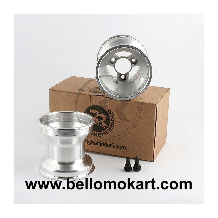 Set 2 cerchi alluminio 160 mm