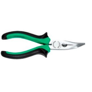 Pinza a becchi curvi chrome vanadium satinato