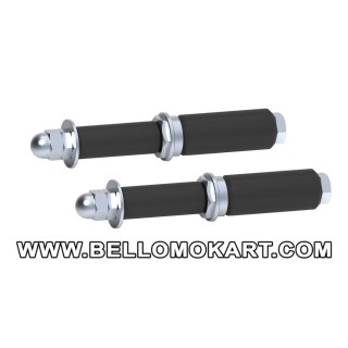 Kit viti + tasselli + boccole  paraurti post. XTR 14  o  KG