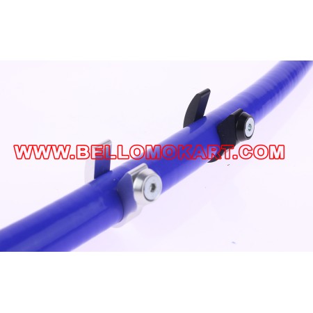 Supporto per tubo radiatore a sedile