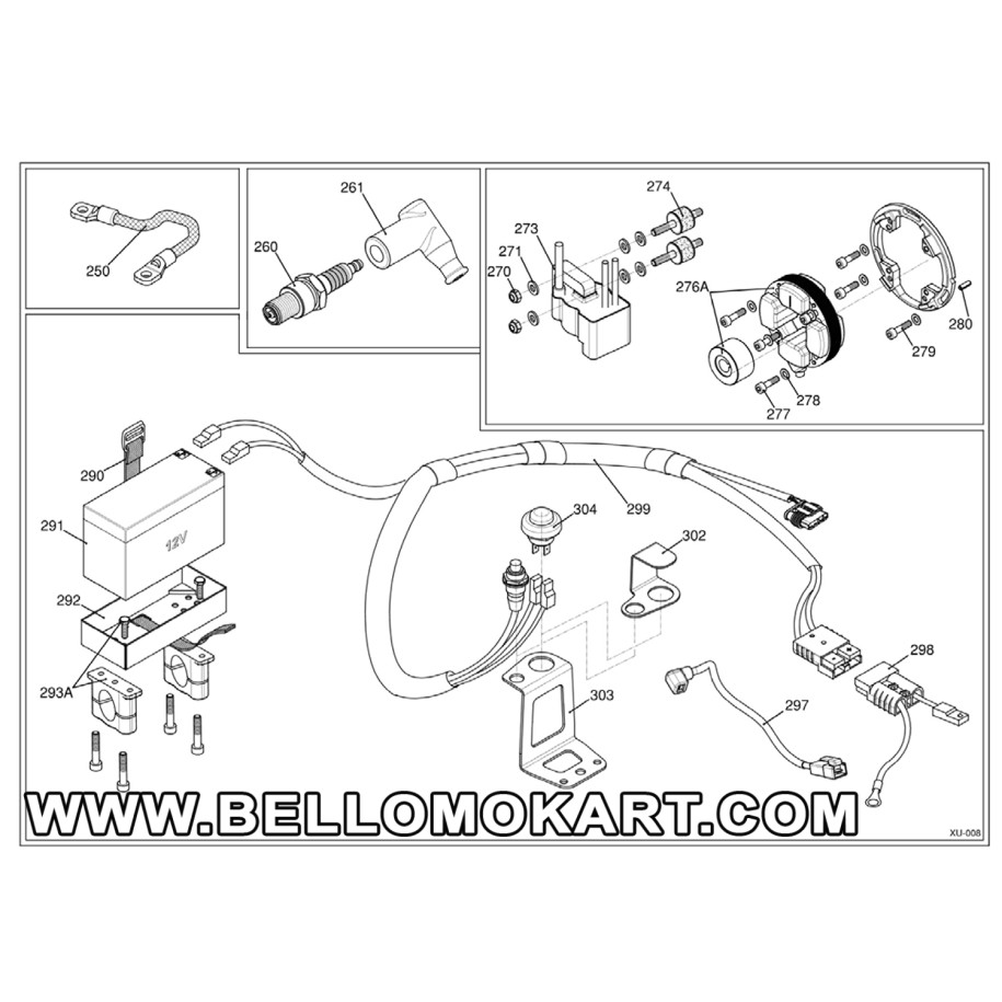Motorino CDI Bobina Accensione CDI 5 Pin Per Moto 50cc 70cc 90cc 110cc
