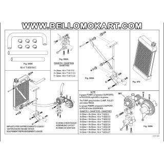 Pompa acqua  IAME X30