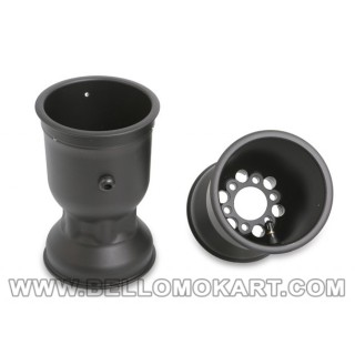 Cerchio magnesio post. 6 fori DF HQ 210 mm freeline NEW  NERO