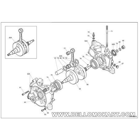 Semialbero L.TR.  IAME X30