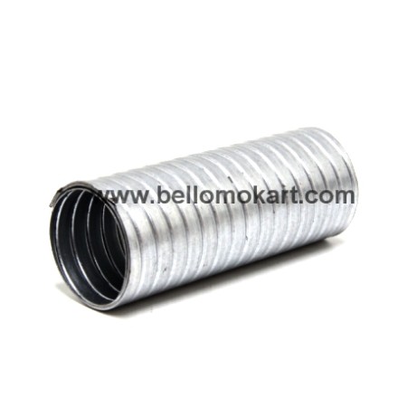 flessibile marmitta 100 (diametro 50 mm) lunghezza 10 cm  circa (misura effettiva) compatto e pronto all'uso