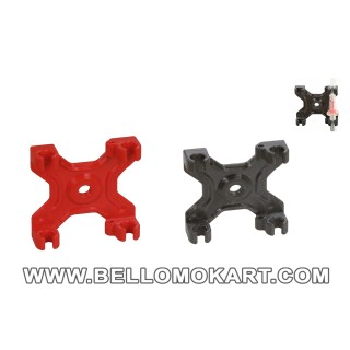 Supporto doppio per passaggio tubo benzina / filo RPM