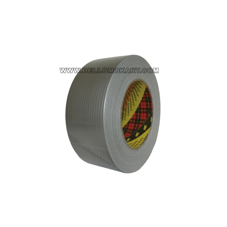 Nastro americano telato 3M  50 mt (grigio o nero)