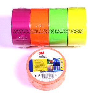 Nastro americano telato 3M colori fluo  15 mt 