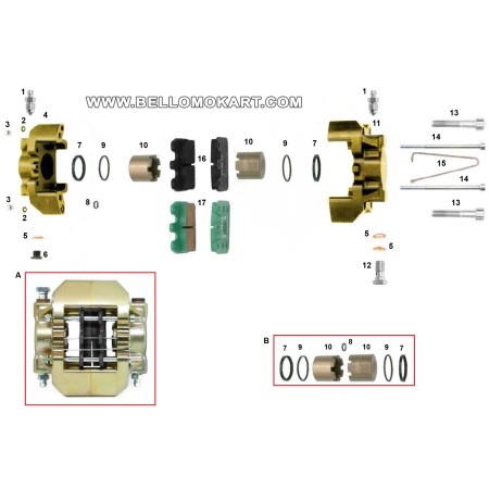 pistoncino pinza post. CRG V09/V10