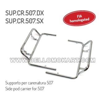 supporto sinistro carenatura laterale  KG 507