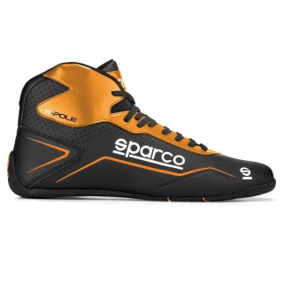 Kart shoes Sparco K-Pole Black/orange fluo