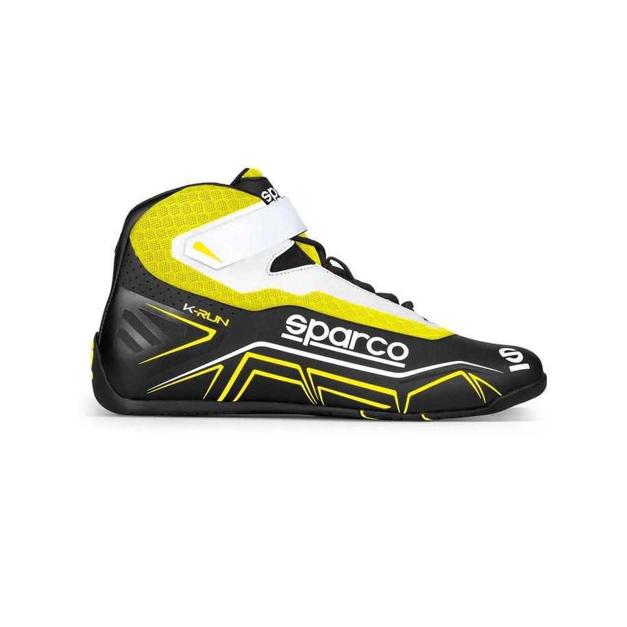 Kart shoes Sparco K-Run Black/yellow fluo