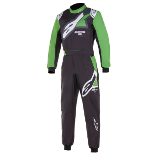 Tuta kart Alpinestars KMX-9 V2 Graphic Nero/verde/bianco
