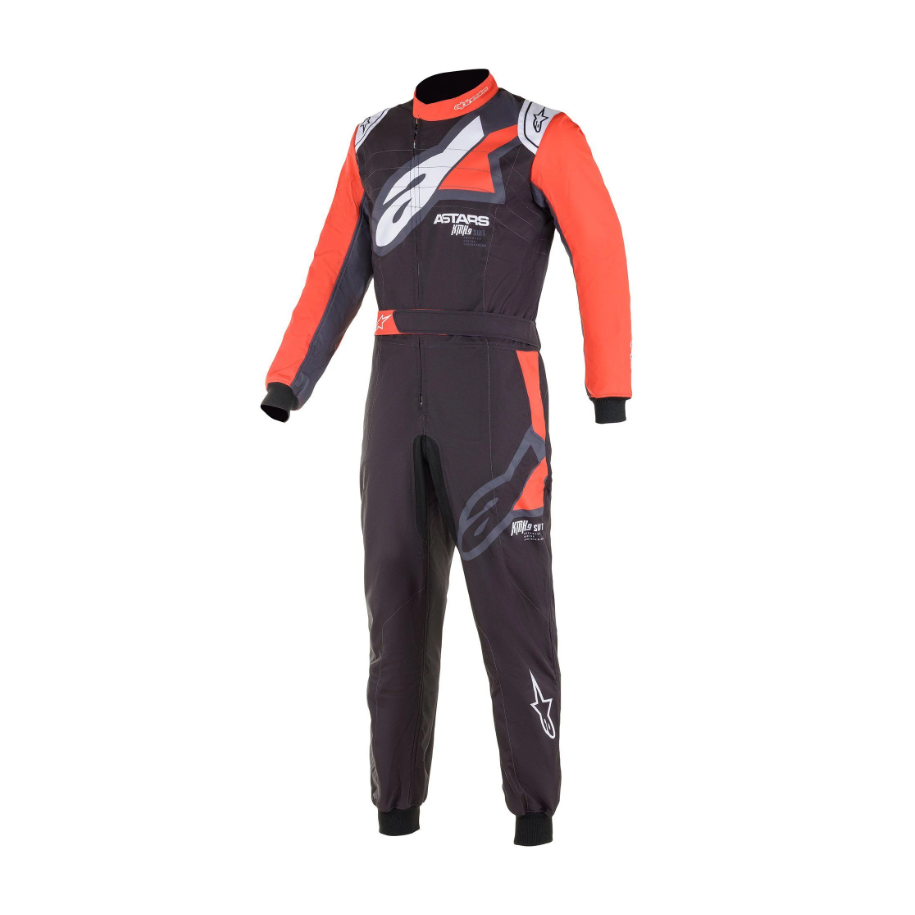 Alpinestars KMX-9 V2 Graphic kart suit Black/red/White