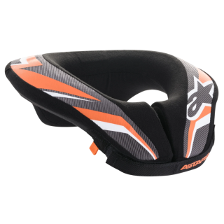 Collare kart Alpinestars Sequence Nero/antracite/arancio