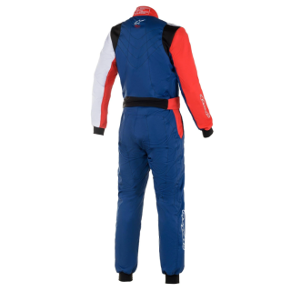 Tuta kart bambino Alpinestars KMX-9 V2 Graphic 2 Blu marino/rosso/bianco