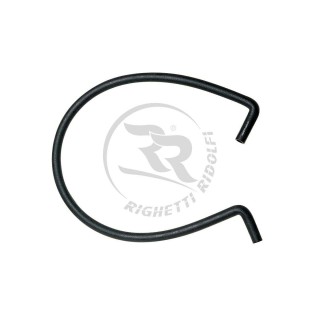 Tubo Radiatore in Gomma Nera con Doppia Curva 90°