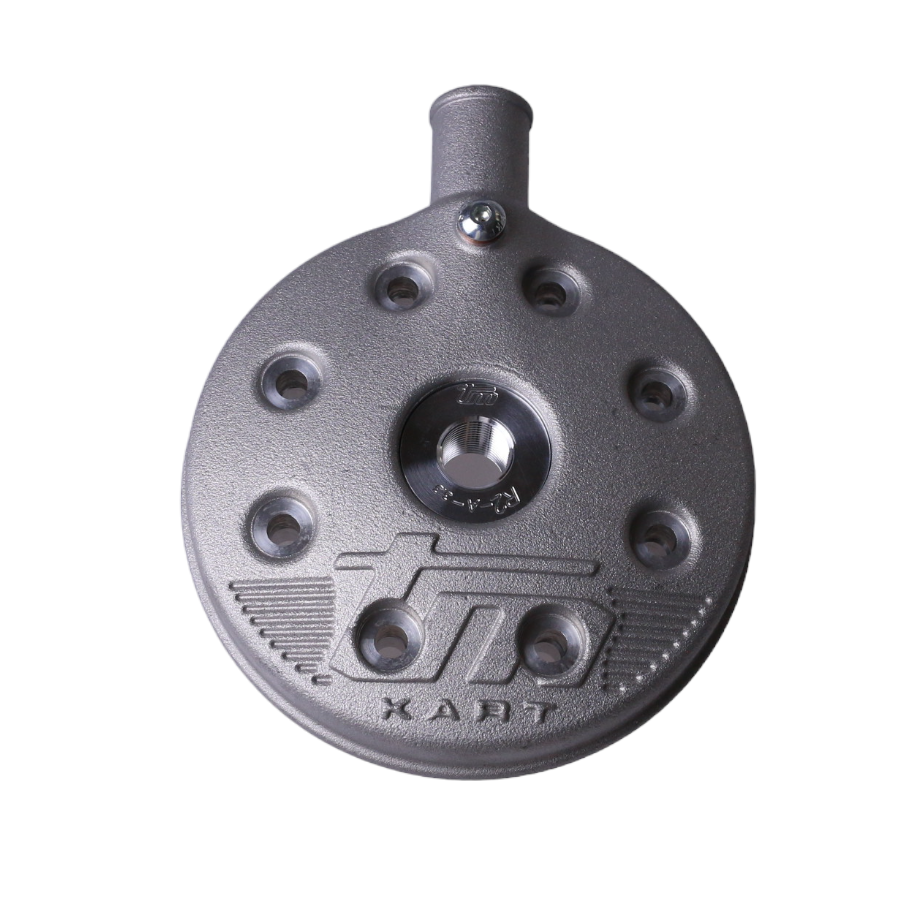 Complete head TM KZ-R2 colour aluminium