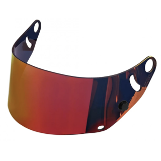 Visiera iridium rossa per casco arai SK6 antifog antigraffio