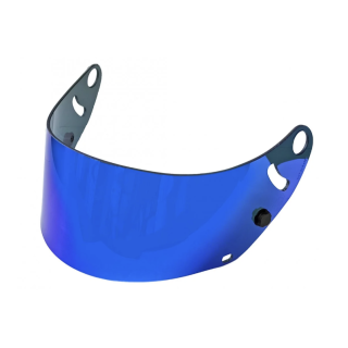 Blue iridium visor for Arai SK6 GP6 anti-fog scratch-resistant
