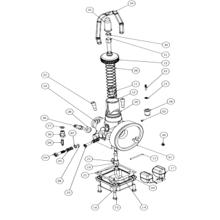 Vite alti M4 x 0.5 Tillotson FM18-1A