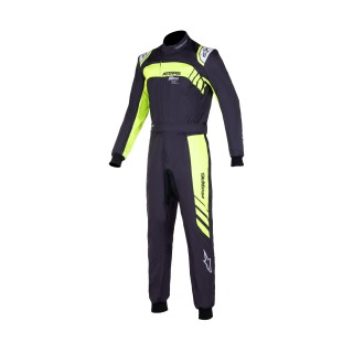 Tuta kart Alpinestars KMX-9 V2 Graphic 3 Nero/Giallo fluo