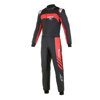 Alpinestars Youth KMX-9 V2 Graphic 3 kart suit Black/Red