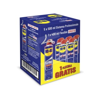 WD-40 offerta pack 5x500 ml + 1x400 ml GRATIS