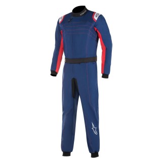 Tuta kart bambino Alpinestars KMX-9 Blu navy/Rosso/Bianco