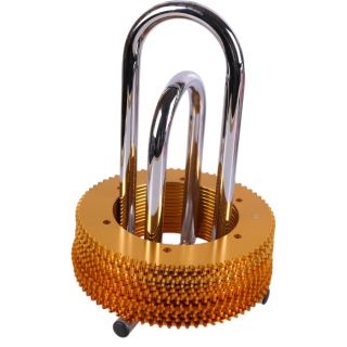 Portacorone per MINI-OK in acciaio cromato