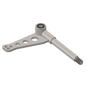 Right spindle 38mm P.17/30 Parolin minikart