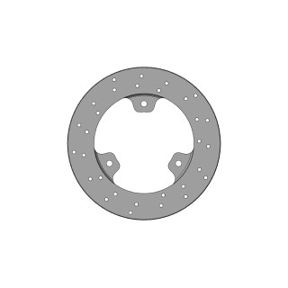 Brake disk 150x13mm Parolin