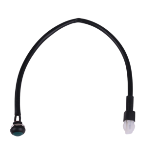 Pulsante avviamento verde con cavo iame