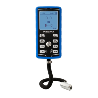 Manometro digitale Prisma Pressione gomme con cronometro HPM5 con valigetta