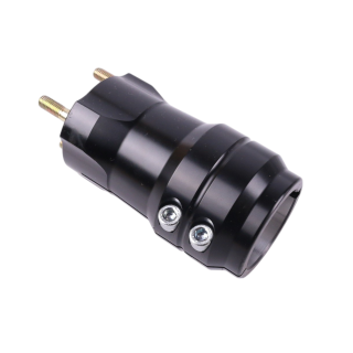 Mozzo ruota alluminio 50 x 125 nero